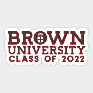 Brown University Class of 2022 Sticker